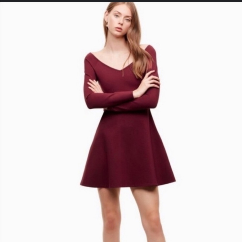 Sunday Best Sparrow Long Sleeve Mini Dress